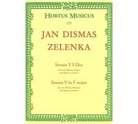 6 Sonaten fr 2 Oboen oder Violine und Oboe, Fagott (Violoncello) und Basso continuo [6 Sonatas for 2 Oboes or Violin and Oboe, Bassoon (Violoncello) conatinuo] - Heft 5: Sonate F-Durr ZWV 181/5