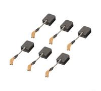 6 spazzole in carbonio per smerigliatrice angolare, carboni di ricambio per DWE4217 DWE4238 N421362, set di spazzole per motori intermittenti