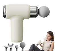 6-Speed Handheld Muscle Massager, Electric Percussion Back Massagers, Deep Tissue Sports Massage Machine, Full Body and Relaxation, Portable Massager for Athletes, Fitness and Recovery