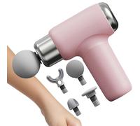 6-Speed Handheld Muscle Massager, Electric Percussion Back Massagers, Deep Tissue Sports Massage Machine, Full Body and Relaxation, Portable Massager for Athletes, Fitness and Recovery