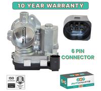 6 Spilla Corpo Farfallato Valvola per Skoda Fabia III Kamiq Rapid Octavia Scala