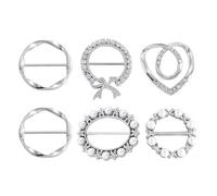 6 Spille Da Donna, Fermagli Per Vestiti, Fermagli Decorativi Per Abbigliamento Da Donna, Fibbie Per Sciarpe Da Donna, Fibbie Per Cinture