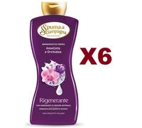 6 SPUMA DI SCIAMPAGNA BAGNODOCCIA CREMA AMETISTA & ORCHIDEA 650ML BAGNO SCHIUMA