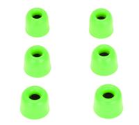 6 StÃ¼ck gerÃ¤uschdÃ¤mpfende Memory-Schaum-OhrstÃ¶psel fÃ¼r 4,3 mmâ6,0 mm KopfhÃ¶rer, GrÃ¼n