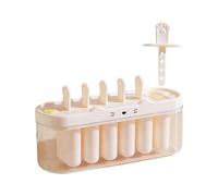 6 Stampo per bastoncini per in silicone - Stampo per ghiaccioli riutilizzabile Dessert Snack surgelati fai-da-te per succhi di frutta Marmellata di latte Feste per bambini Famiglia Campeggio Va