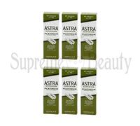 100 lamette da barba in platino Astra superior
