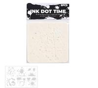 6 stencil decorativi in PET per biglietti, compiti scolastici ed espressioni artistiche, scava fuori pittura, disegno di animali domestici