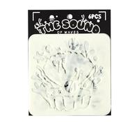 6 stencil per disegno a tema vita marina, riutilizzabili, in PET, per bambini, pittura artistica, scrapbooking, creazione di biglietti, per la creatività dei bambini