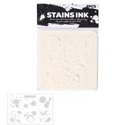 6 stencil riutilizzabili in PET con disegni a pois, per lezioni di arte, attività per bambini e regali artigianali, scava fuori pittura, modello di disegno a pois