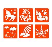 6 stencil - Unicorno