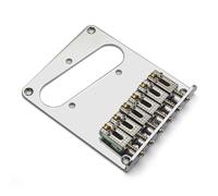 6 String Ponte Fisso Basso Elettrico Ponte Regolabile String Bass Bridge Bass Hardware Struttura Metallo Per Basso Elettrico Trasferimento di Risonanza Chitarra