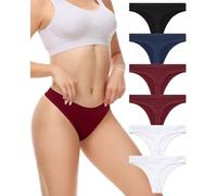6 String Tanga Donne Biancheria Intima Senza Cuciture Donne Biancheria Intima Sportiva Senza Cuciture per Le Donne Thong Brief Multipack S-XL