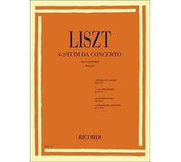 6 STUDI DA CONCERTO - FRANZ LISZT - PIANOFORTE