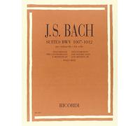 6 SUITES PER VIOLONCELLO SOLO BWV 1007 - 1012