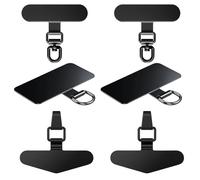 6 supporti per cellulare a catena, supporto per cellulare, patch per cellulare, passante per cellulare, supporto per cellulare