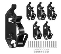 6 supporti per pala per barre portatutto, 6 x 40 mm, supporto per pala da 40 mm, accessorio per fissaggio a parete, per camion, auto, barca, vanga, offroad
