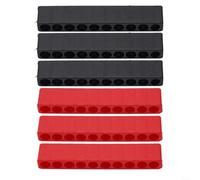 6 supporti per punte a 10 fori per punte da trapano con codolo esagonale da 1/4 di pollice, compatibile con e altre principali marche