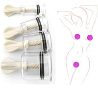 6 Taglie Seno Succhia Capezzoli e Clitoride Rotazione del Rotary Coppettazione Dispositivo Clit Sucker Pompa a Vuoto Miglioratore Dell'ingrandimento Sex Toys per Donne,S+XL