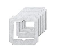6 Tamponi For La Pulizia, Compatibili Con ECOVACS, Compatibili Con WINBOT, W-CC02-0012 Panno For Robot For La Pulizia Delle Finestre Panno For Stracci For Robot Ad Asciugatura Rapida For Finestre