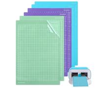 6 tappetini da taglio per Cricut Joy Xtra tappetini da taglio per plotter autoadesivi Cutting Mat di ricambio, adesivi, antiscivolo, accessori per progetti fai da te (2 LightGrip+2 Standard Grip+2
