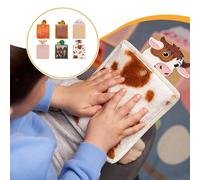 6 tappetini sensoriali a forma di animale per giochi tattili per bambini,