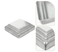 6 tappi decorativi per pali e tappi per recinzione in acciaio per coperture per