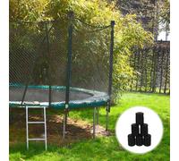 6 tappi per pali per trampolino: accessori in plastica resistente per la
