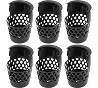 6 tasche portaoggetti in plastica per palline da biliardo, cestini a rete per tavolo da biliardo, resistenti e leggeri, per tavoli da biliardo standard, uso domestico o sala giochi, design pratico