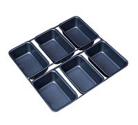6 tazze mini pagnotta padella antiaderente pan bakeware mini dessert teglia da