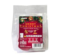 6 tealight profumati alla canella e pan di zenzero - Christmas Collection - Diam. 3,8 cm Altezza 1,6 cm