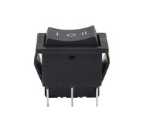 6-Terminals 3 Position ON/OFF/ON DPDT Boat Rocker Switch 16A 250VAC 20A 125VAC