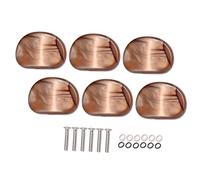 6 Teste Di Bottoni Per Accordatura Per Chitarra Con Ghiera E Parti Della Maniglia Della Macchina Per Accordatore A Vite Accessorio per Chitarra Strumento (Color : B)