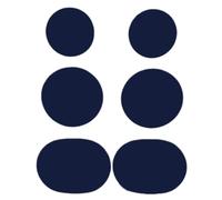 6 toppe di riparazione a rete per scarpe, riparazioni a rete per scarpe, scarpe da corsa, stivali da lavoro, scarpe da danza, Purplish Blue, vedi descrizione