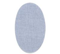 6 toppe termoadesive in Denim chiaro. Gomitiere per proteggere i vestiti e riparare pantaloni, giacche, maglioni, camicie. 16 x 10 cm. RT21C