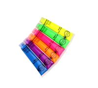 6 tubi/set di Halloween Makeup UV Blacklight Face Painting Glow Neon Fluorescent Body Paint per Halloween Party Festival