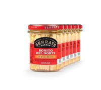 6 unità - SERRATS - Tonno Bianco marinato 190g