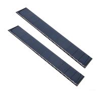 6 V 300 mA 2 Pz Pannello Solare Modulo Polisilicio per FAI DA TE Per I Giocattoli Caricabatterie Piccola Potenza di Uscita 245x44mm Alimentazione Energetica Sostenibile