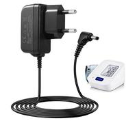 6 V Caricatore per Sfigmomanometro Omron, adattatore di alimentazione compatibile con HHP-CM01, M2, M3, M5, M6, M7, M500, M700, X2, X3, X4, X7 Smart, M3 Comfort, M7 Intelli IT, X2 Basic, 1,5 M Cable