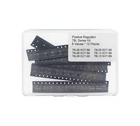 6 valori * 10 pezzi Serie 78L SOT-89 Kit regolatore positivo a tre terminali 100mA 78L05 78L06 78L08 78L09 78L012 78L015