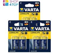 Varta Batteria Longlife Mezza Torcia C Alcalina Blister 2 Pezzi