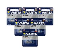 6 VARTA V27A BATTERIA ALCALINA LR27 12V 19mAh 27A MN27 4227 ESP 2027 1BL NUOVA