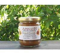 6 vasetti da 230 gr - Crema di miele sardo e nocciole tostate. Crema di miele e nocciole (honey and hazelnut cream) creata da Alberto Scarabelli a Marrubiu, Sardegna. Miele naturale, sano e geniun