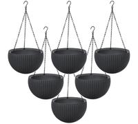 6 vasi da appendere Keter Sphere Planter antracite
