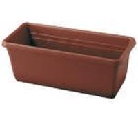 6 Vaso Vaso in PLASTICA ICS Colore Terracotta 50X20
