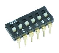 6 Vie Interruttore DIP DIL A Basso Profilo Switch Electronics 550970