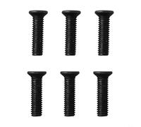 6 viti di fissaggio filettate a sinistra, M5/M6, 22 mm, per adattatore per mandrino UNF, set di hardware di ricambio per costruzioni in metallo (M6 x 22 mm)