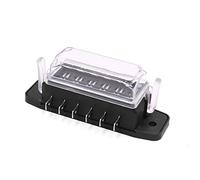 6 Way Car Auto Boat Circuit ATC ATO Blade Type Fuse Holder Box Block