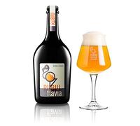 6 x 0.75 l - Flavia, birra artigianale Golden strong ale chiara. Birra ad alta fermentazione prodotta dal Birrificio Rubiu a Sant'Antioco
