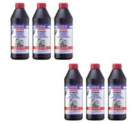 6 x 1 litro di olio minerale per ingranaggi Liqui Moly 1030 85W-90 GL4