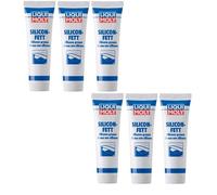6 x 100 g Liqui Moly 3312 grasso di silicone trasparente